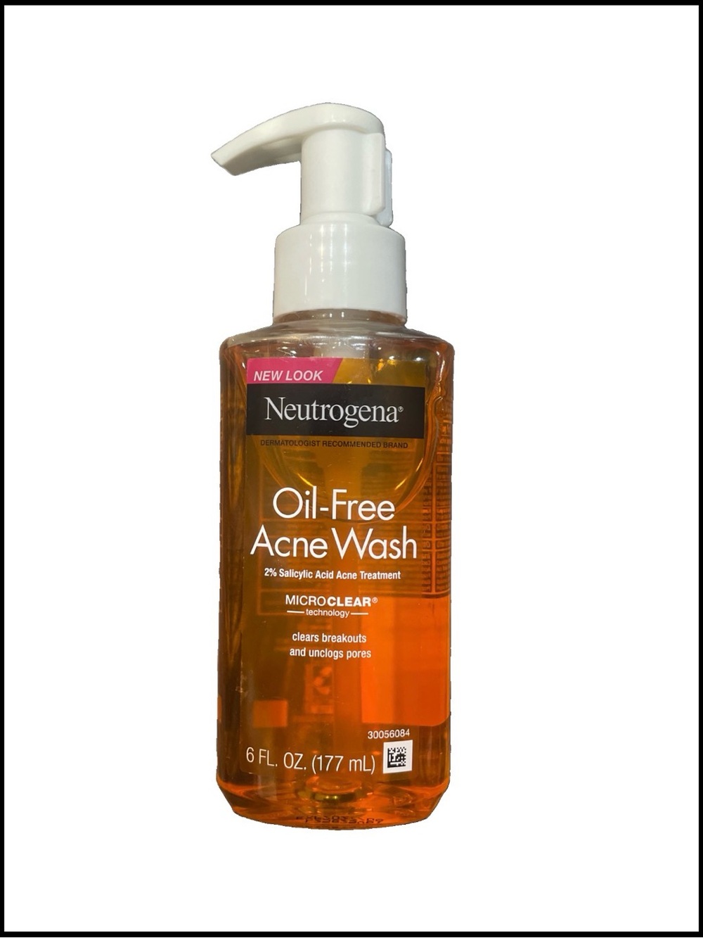 Neutrogena Oil-Free Acne Wash Gel Cleanser - Orange